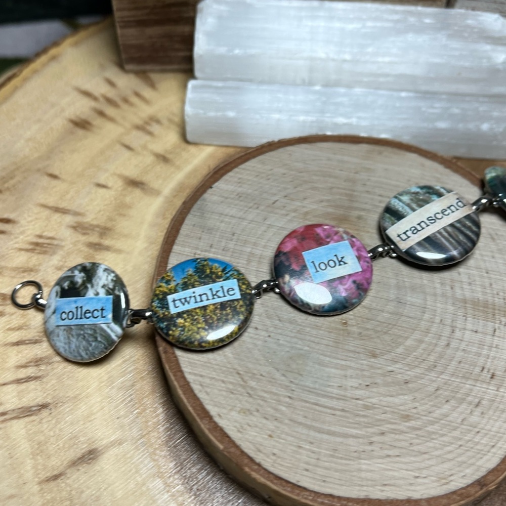 VTG| Handmade Spring Button Bracelet 🪴✨ - Picture 2 of 6